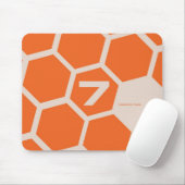 7Summits -オレンジはちの巣 マウスパッド (マウス)