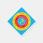 7thバースデーパーティー紙ナプキンス スタンダードカクテルナプキン (角)