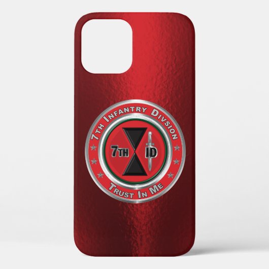 7th歩兵師団 "バヨネット師団" オリジナル Case-Mate iPhoneケース (裏面)