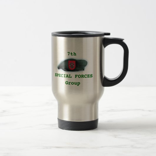 7th特殊部隊グループイラクのナムソンvets Mug トラベルマグ (右)