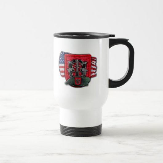 7th特殊部隊グループイラクのフラッシュソンvets Mug トラベルマグ (右)