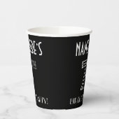 7th Birthday Party:アールデコスタイル+名前をカスタムする 紙コップ (左)