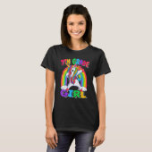 7th Grade Girl Dabbing Unicorn Back to School Kids Tシャツ (正面フル)