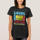 7th Grade Level Complete Last Day Of School Gradua Tシャツ (正面)