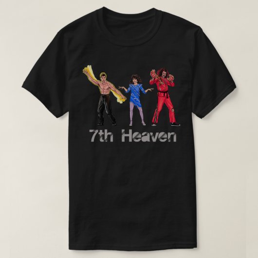 7th Heaven Trio 1985 Tシャツ (デザイン正面)