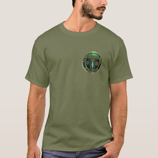 7th Special Forces Group Airborne Tシャツ (正面)