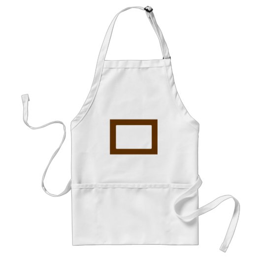 7X5カード(内側が丸いカードは茶色に変換) スタンダードエプロン (正面)