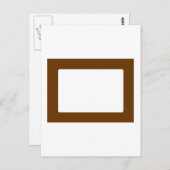 7X5カード（内側が丸いカードは茶色に変換） ポストカード (正面/裏面)