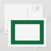 7X5カード（内側が丸いカード） Transp Green Dk ポストカード (正面/裏面)