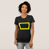 7X5カード（内側が丸い場合は黄色を変換） Tシャツ (正面フル)