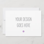 7x5招待状印刷(横) 招待状 (正面)