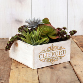 7x7水洗彫刻木板箱