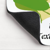 8お洒落球を抱える蛙 マウスパッド (コーナー)