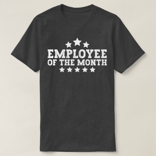8か月の従業員 Tシャツ (デザイン正面)