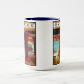 8つのマグのクレタギリシャセット マグカップ (中央)