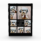 8つの写真カスタムで写真のコラージュを作成 フォトブロック (正面)