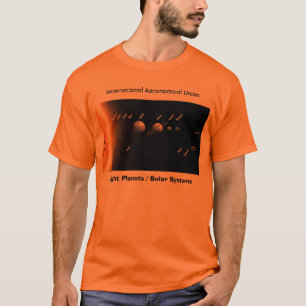 8つの惑星および新しい太陽系、I Tシャツ