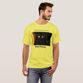 8つの惑星および新しい太陽系、 Tシャツ (正面フル)