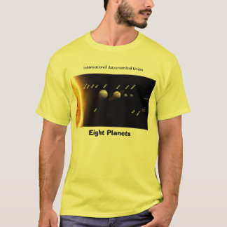 8つの惑星および新しい太陽系、 Tシャツ