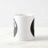 8つの球のプール コーヒーマグカップ (中央)