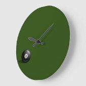 8つの球の時計 ラージ壁時計 (傾斜)