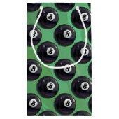 8つの球パターン スモールペーパーバッグ (裏面)