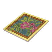 8つのrepro mawカラフルフローラビクトリアンの1つ タイル (側面)