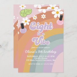 8はヴィベスパレインボー8誕生日 招待状