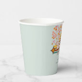 8はVibeデイジーヒッピーVan 8番目の誕生日 紙コップ (右)