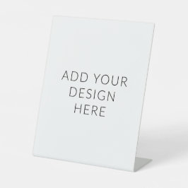 8インチx 10インチポートレート 台座サイン