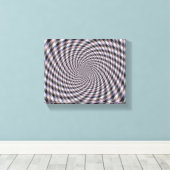 8ウォッカが多すぎる – フラクタル キャンバスプリント (インサイチュ (ウッドフロア))