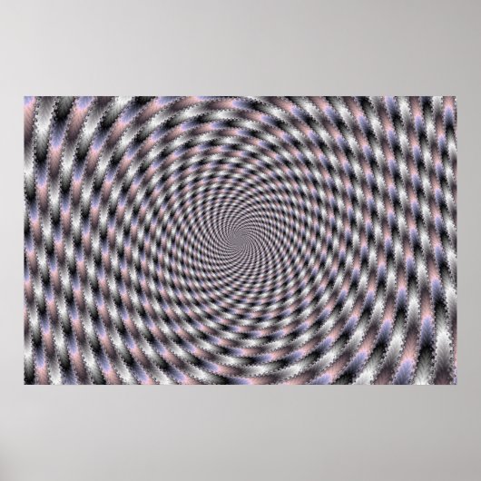 8ウォッカが多すぎる – フラクタル ポスター (正面)