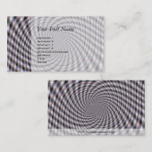 8ウォッカが多すぎる – フラクタル 名刺 (正面/裏面)