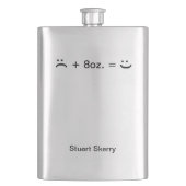 8オンス フラスク (正面)