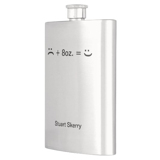 8オンス フラスク (左)