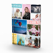 8カスタム家族フォトコラージュパーソナライズされたブロック フォトブロック (右)