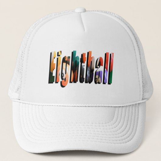 8カラフルボールの次元ロゴ、 キャップ (正面)