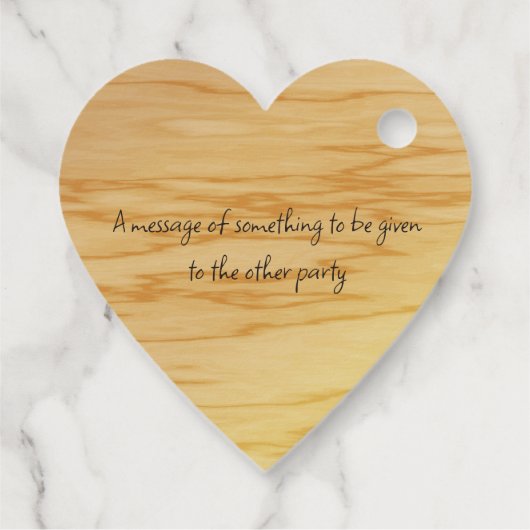 8カ感謝してい国語の書道で心を形作った フェイバータグ (裏面)