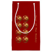 8ゴールデンモンキー中国のズ2016年小バッグ スモールペーパーバッグ (正面)