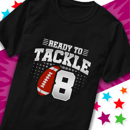 8サッカーパーティー8誕生日 Tシャツ