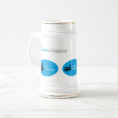 8ストーリーパイント ビールジョッキ (正面左)