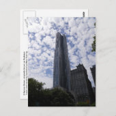 8スプルース通り超高層ビルポストカードニューヨークシティ ポストカード (正面/裏面)