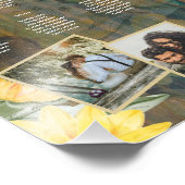 8テーブル素朴木製ひまわり写真製座席 フォトプリント            (角)