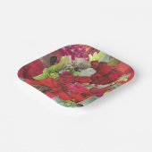 8ディナーサイズの紙プレートとクリスマステーマ ペーパープレート (傾斜あり)