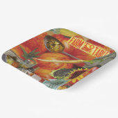 8ディナーサイズ紙プレート料理デザイン ペーパープレート (傾斜あり)