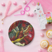 8デザートまたはサラダ紙プレートクリスマステーマ ペーパープレート (パーティー)