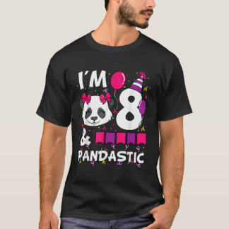 8パンドラ(PANDASTIC)ピー8日目お祝い Tシャツ