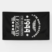 8パーソナライズされたヴィンテージ80歳の誕生日パーティー 横断幕 (横)