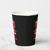 8パーソナライズされたヴィンテージ80歳の誕生日パーティー 紙コップ (右)