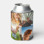 8パーソナライズされた写真テンプレート両面 缶クーラー (缶正面)